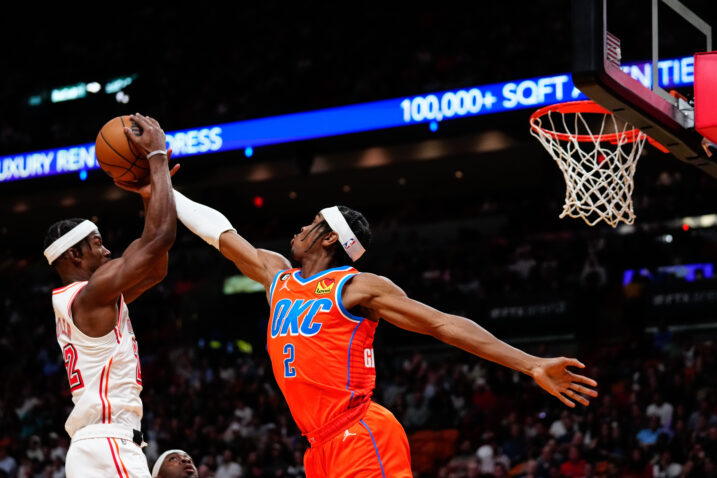 Jimmy Butler i Shai Gilgeous-Alexander/Foto REUTERS