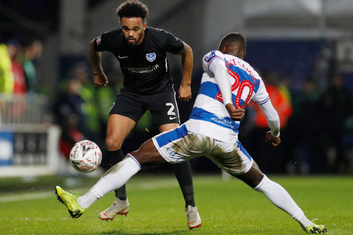 Anton Walkes u dresu Portsmoutha/Foto REUTERS