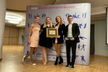 Ponosni predstavnici Plesnog kluba Dance Queen, Foto: Arhiva Saveza