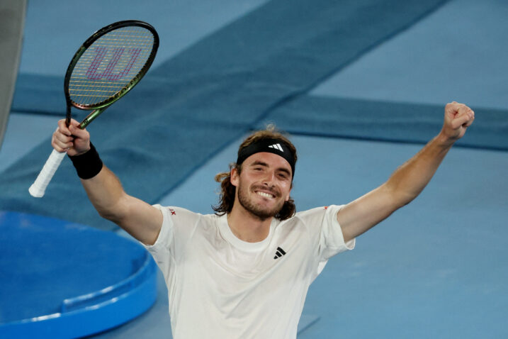 Stefanos Tsitsipas/Foto REUTERS