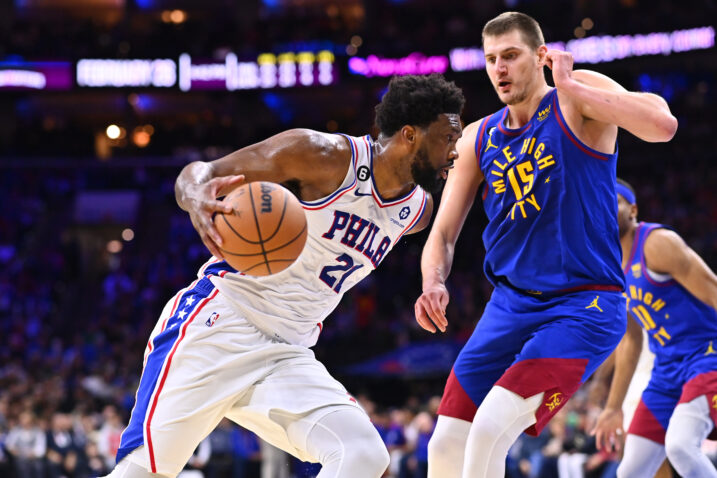 Joel Embiid i Nikola Jokić/Foto REUTERS