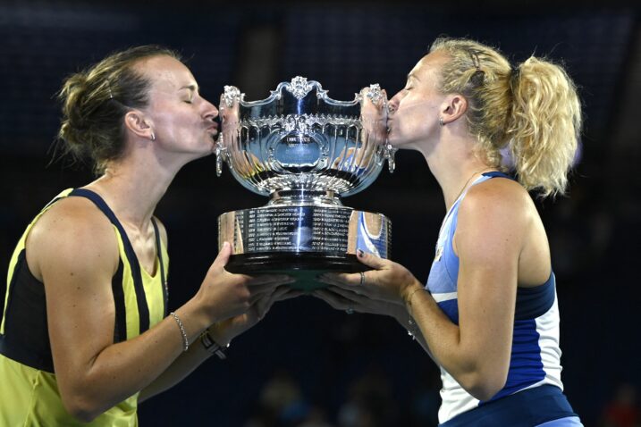 Barbora Krejčikova i Katerina Siniakova/Foto REUTERS