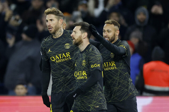 Sergio Ramos, Leo Messi i Neymar/Foto REUTERS