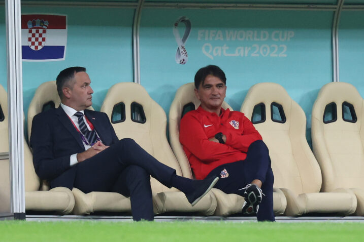 Marijan Kustić i Zlatko Dalić / Foto Goran Stanzl/PIXSELL