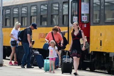 Prvi Regiojetov vlak lani je stigao 4. lipnja, ove godine dolazi gotovo dva tjedna kasnije / Foto V. KARUZA
