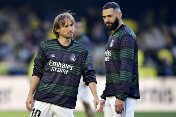 Luka Modrić i Karim Benzema/Foto REUTERS
