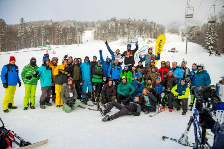 ZADOVOLJNI - Sudionici Euro kupa na Platku/Foto Skibike klub Rijeka