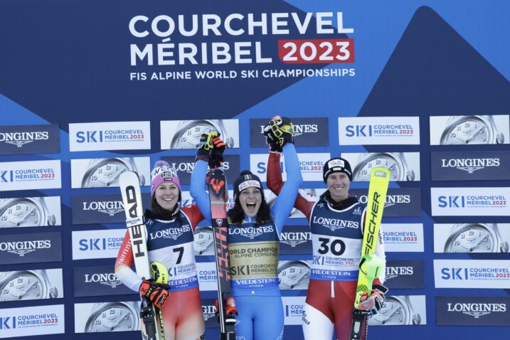 Federica Brignone, Wendy Holdener i Ricarda Haaser odnijele su prvi komplet medalja u Meribelu/Foto REUTERS