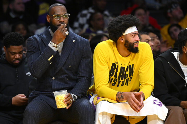 LeBron James i Anthony Davis/Foto REUTERS