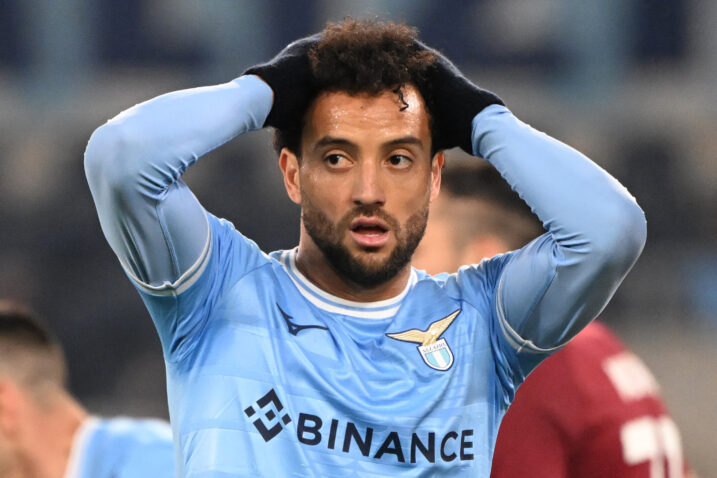 Felipe Anderson (Lazio)/Foto REUTERS