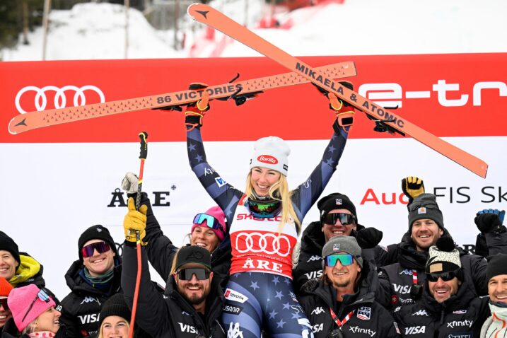 Mikaela Shiffrin/Foto REUTERS