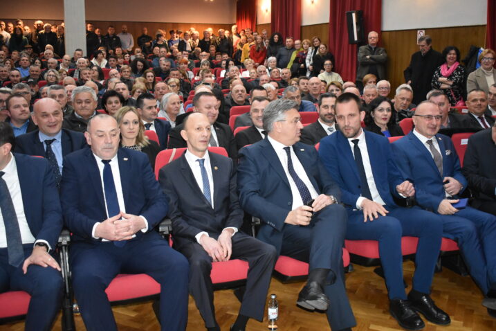 Tomo Medved, Ernest Petry, Andrej Plenković, Šime Erlić i Gordan Grlić Radman