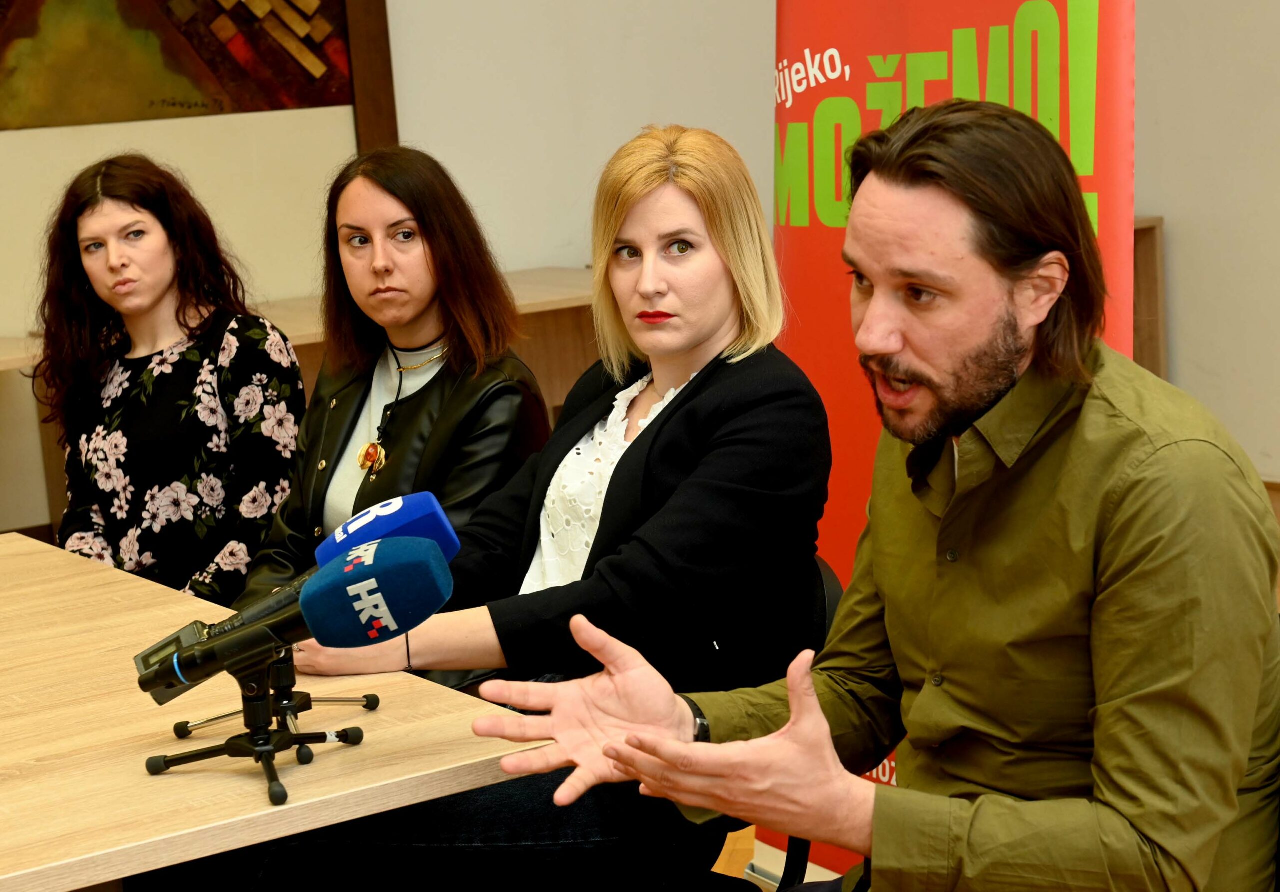 Iva Davorija, Hana Paleka, Morena Lekan i Nebojša Zelič / Foto Marko Gracin