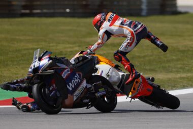 Trenutak sudara u kojem je stradao Marc Marquez/Foto REUTERS