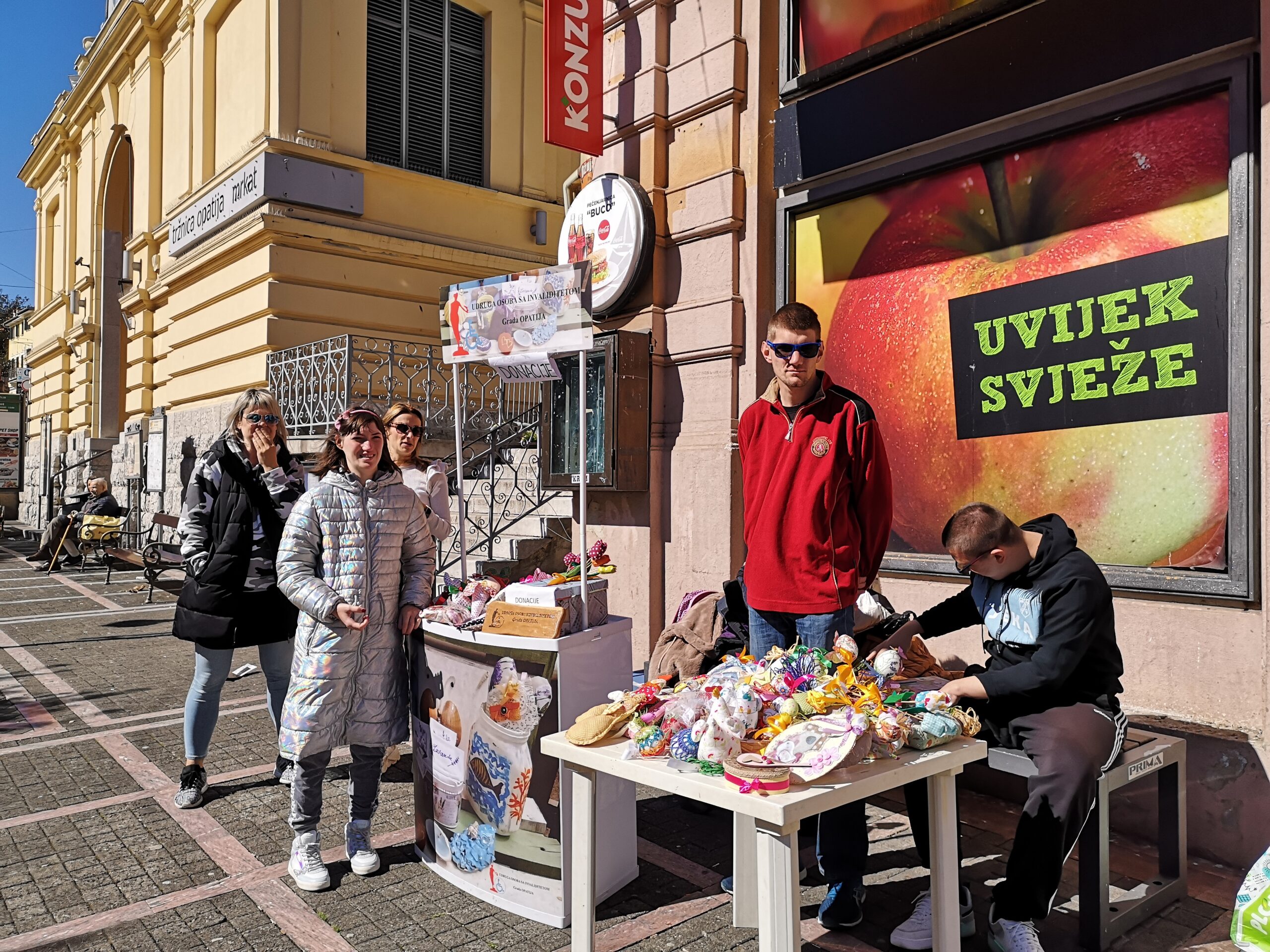 Članovi Udruge osoba s invaliditetom / Foto A. KUĆEL-ILIĆ