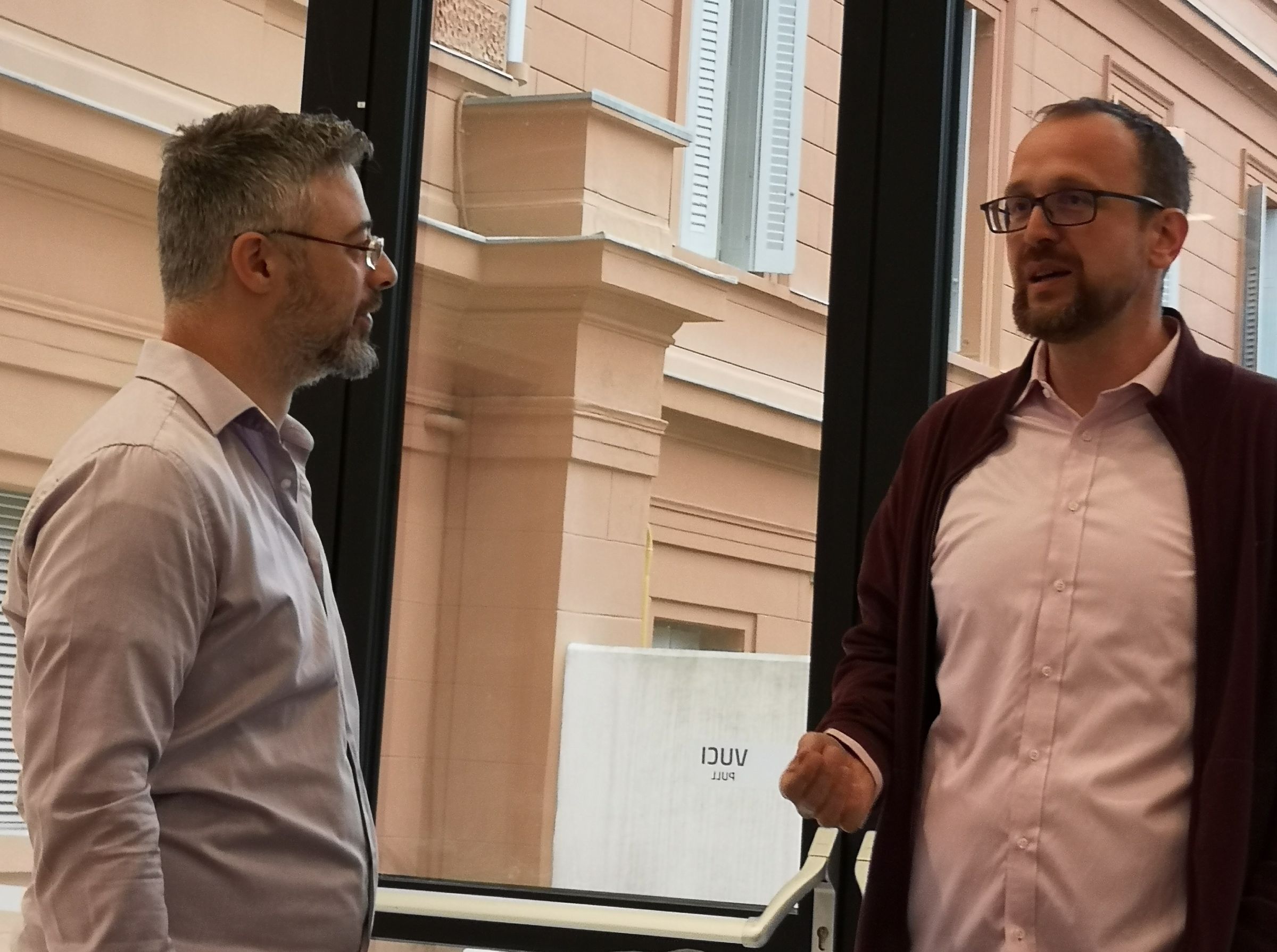 Ernie Gigante Dešković i Robert Kurelić / Foto Aleksandra Kućel-Ilić