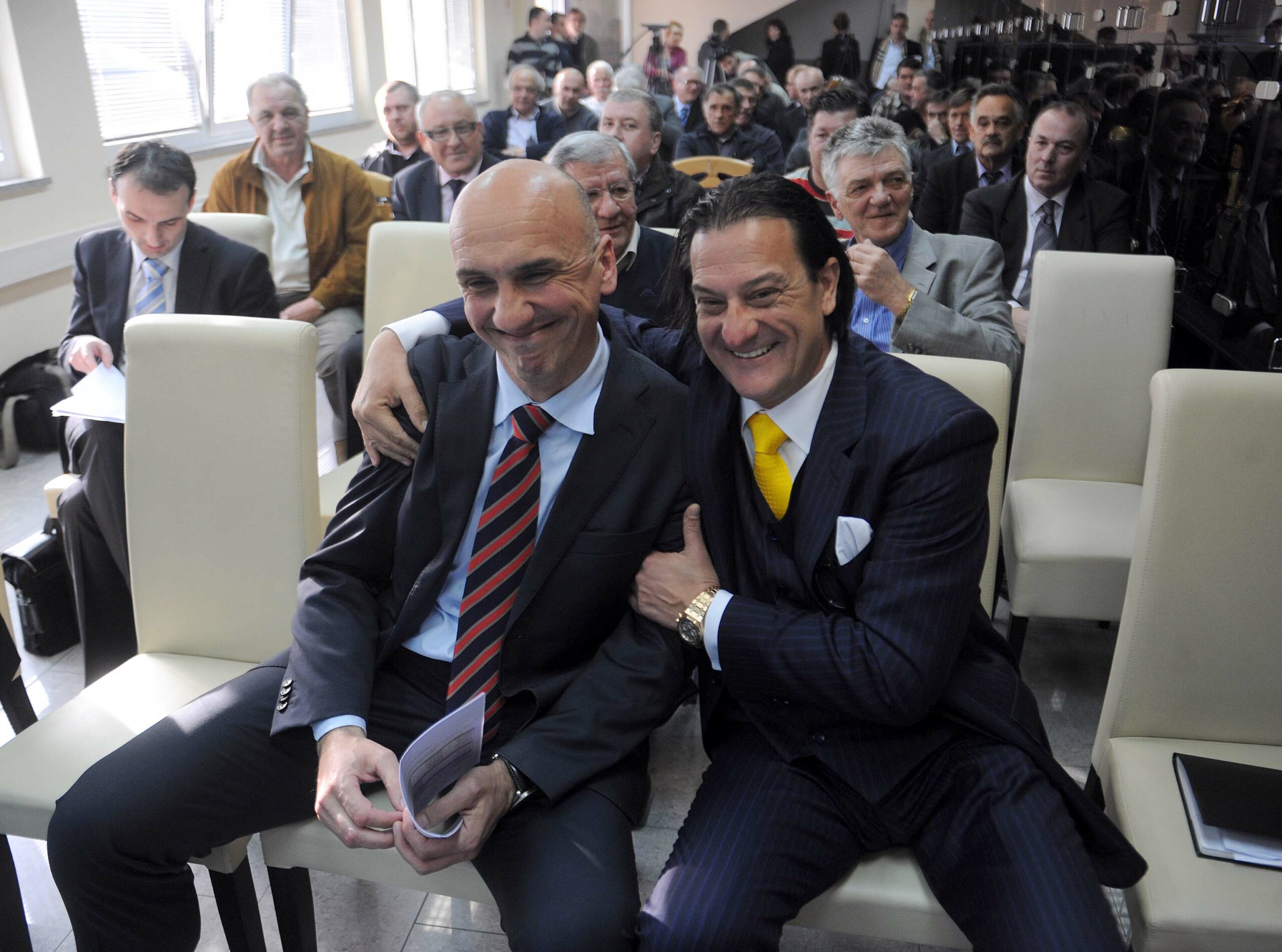 Robert Komen i Damir Mišković/Foto Arhiva NL