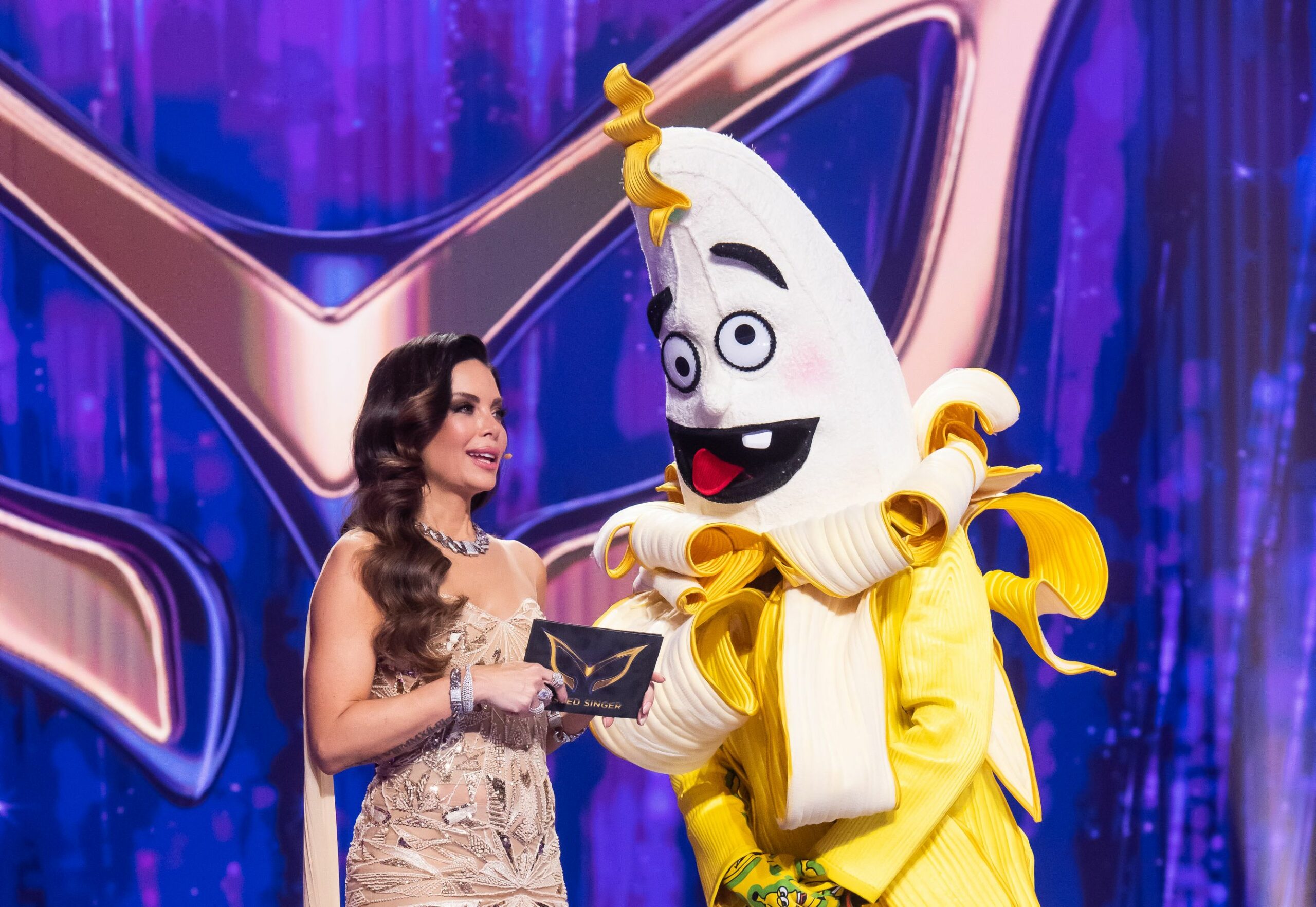 Nikolina Pišek i Banan u showu Masked Singer / Foto RTL