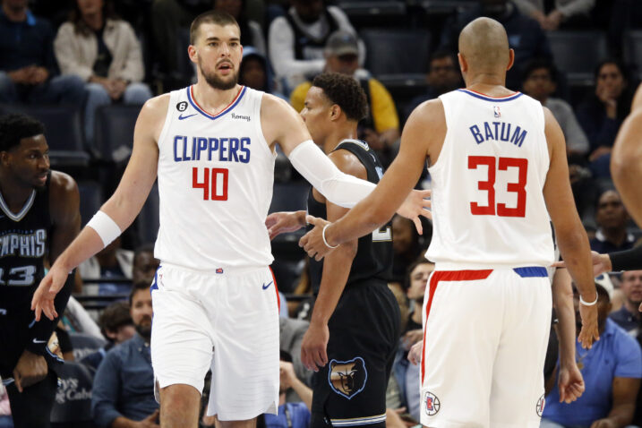 Ivica Zubac i Nicolas Batum/Foto REUTERS