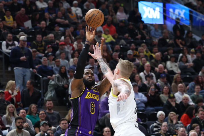 LeBron James i Luka Šamanić/Foto REUTERS