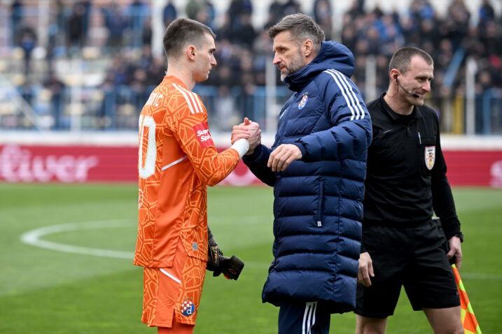 Dominik Livaković i Igor Bišćan/Foto PIXSELL