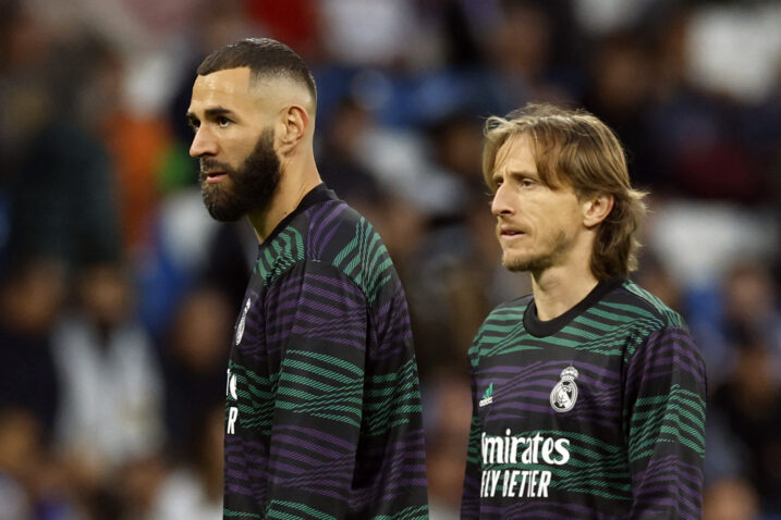 Karim Benzema i Luka Modrić/Foto REUTERS