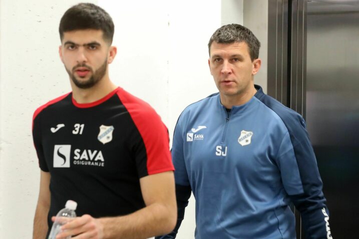 Kapetan Nediljko Labrović i trener Sergej Jakirović/Foto PIXSELL