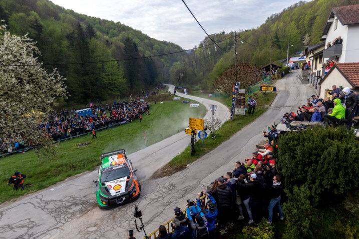 Thierry Neuville na brzincu Mali Lipovec - Grdanjci/Foto PIXSELL