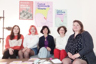 Tea Vehovec, Tanja Blašković, Jelena Androić, Petra Čargonja i Marija Trcol