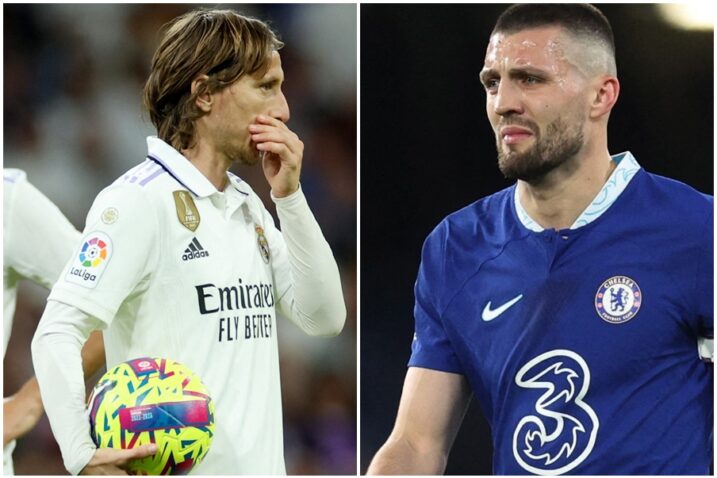 Luka Modrić i Mateo Kovačić/Foto REUTERS