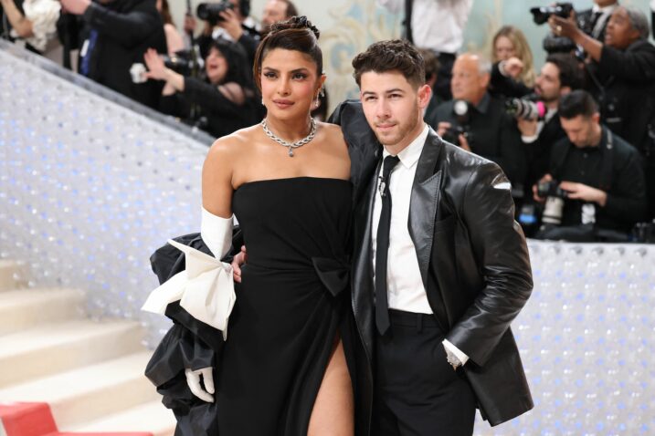 Priyanka Chopra Jonas i Nick Jonas na Met Gali / Reuters