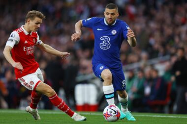 Mateo Kovačić i Martin Odegaard/Foto REUTERS