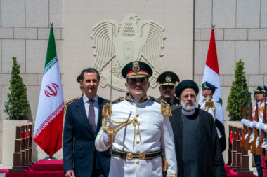 Asad sa svojim iranskim sponzorima / Foto Reuters