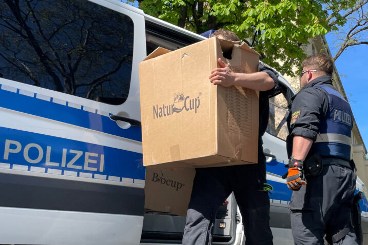 Policijska akcija u Mainzu / Reuters