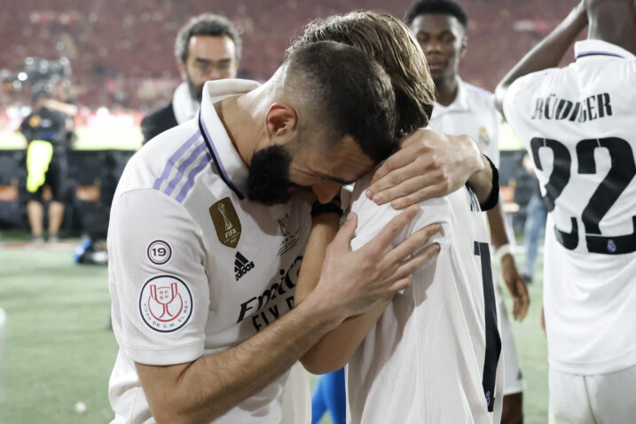 Karim Benzema i luka Modrić/Foto REUTERS