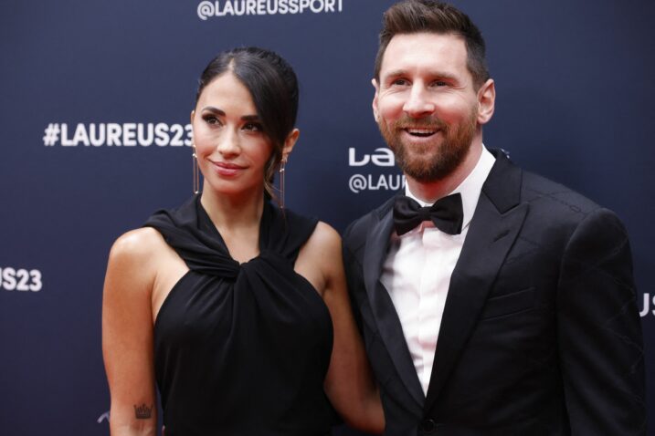 Leo Messi u društvu supruge Antonele Roccuzzo/Foto REUTERS