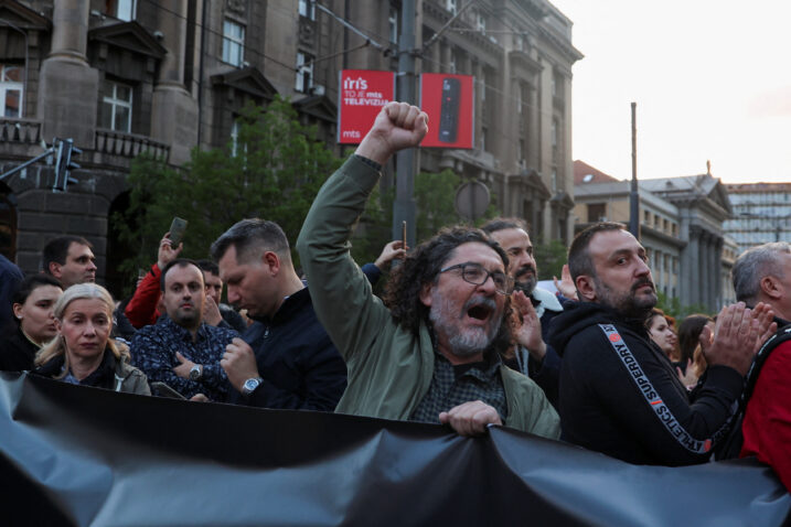 Prosvjed 8. svibnja / Reuters