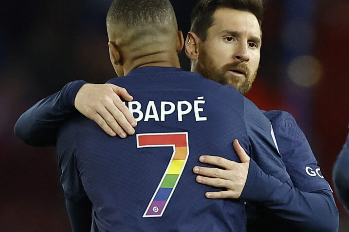 Kylian Mbappe i Leo Messi/Foto REUTERS