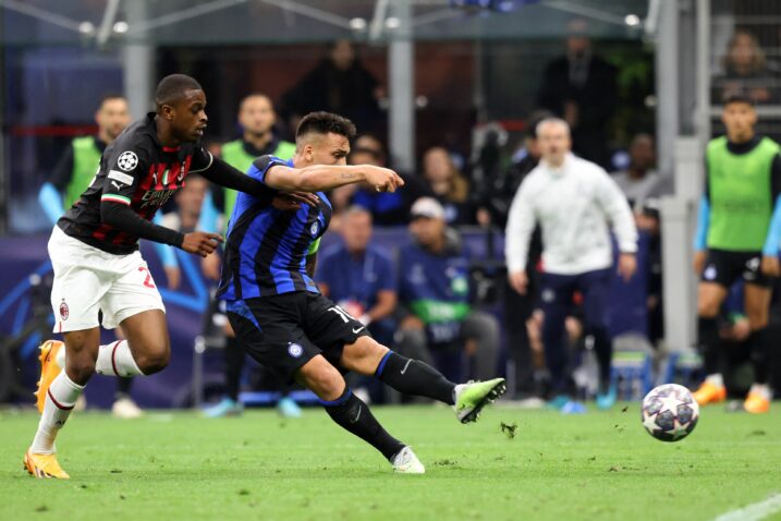 Lautaro Martinez zabija jedini pogodak/Foto REUTERS