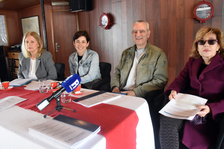 Nana Palinić, Kristina Pandža, Velid Đekić i Julija Lozzi Barković / Foto: S. DRECHSLER