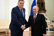 Dodikov susret s ruskim predsjednikom Vladimirom Putinom još u svibnu 2023.; zajedno za destrukciju / REUTERS