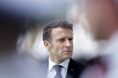 Emmanuel Macron / REUTERS
