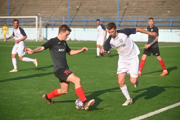 Kristijan Šepić (Zamet) i Mateo Rončević (Novalja)/Foto M. LEVAK