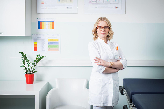 Vanja Dolenec, dr. med., specijalistica pulmologije u Specijalnoj bolnici za plućne bolesti