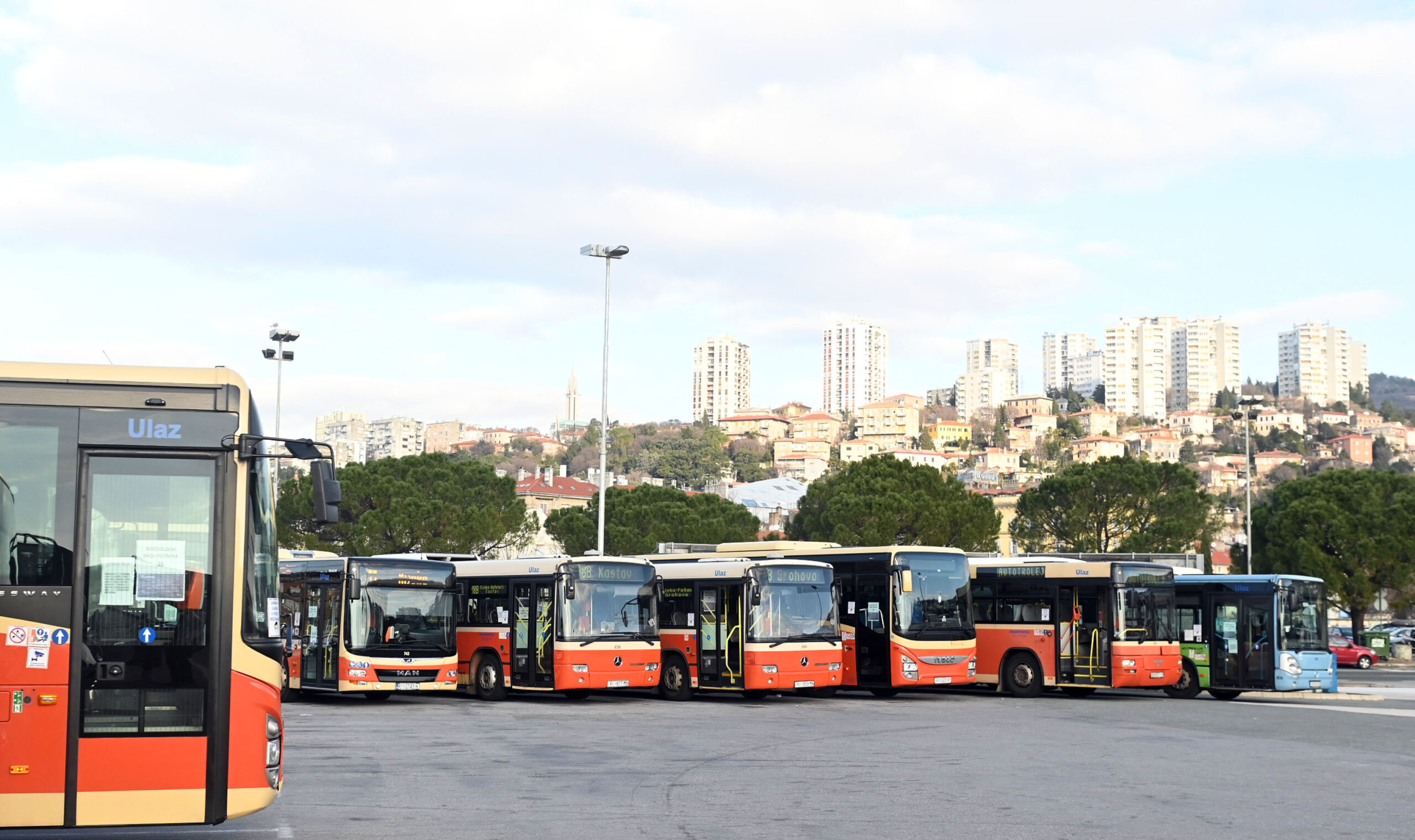 Autobusa, i onih novije generacije, ima, ali ih nema tko voziti / Foto V. KARUZA