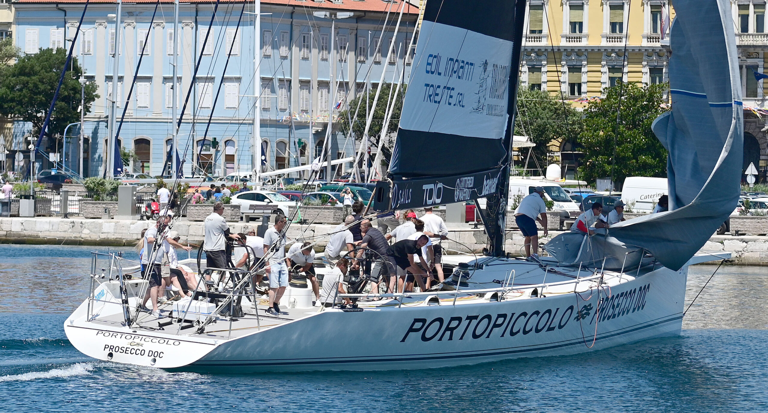 Portopiccolo-Prosecco s kormilarom Claudiom Demartisom/V. KARUZA