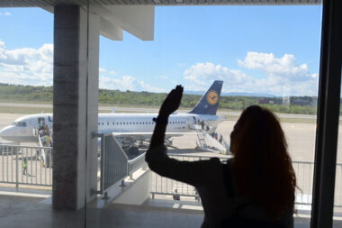 Zračna luka Rijeka u travnju je ostvarila promet od 3.135 putnika, što je 49 posto manje nego u istom mjesecu lani / Foto ARHIVA NL