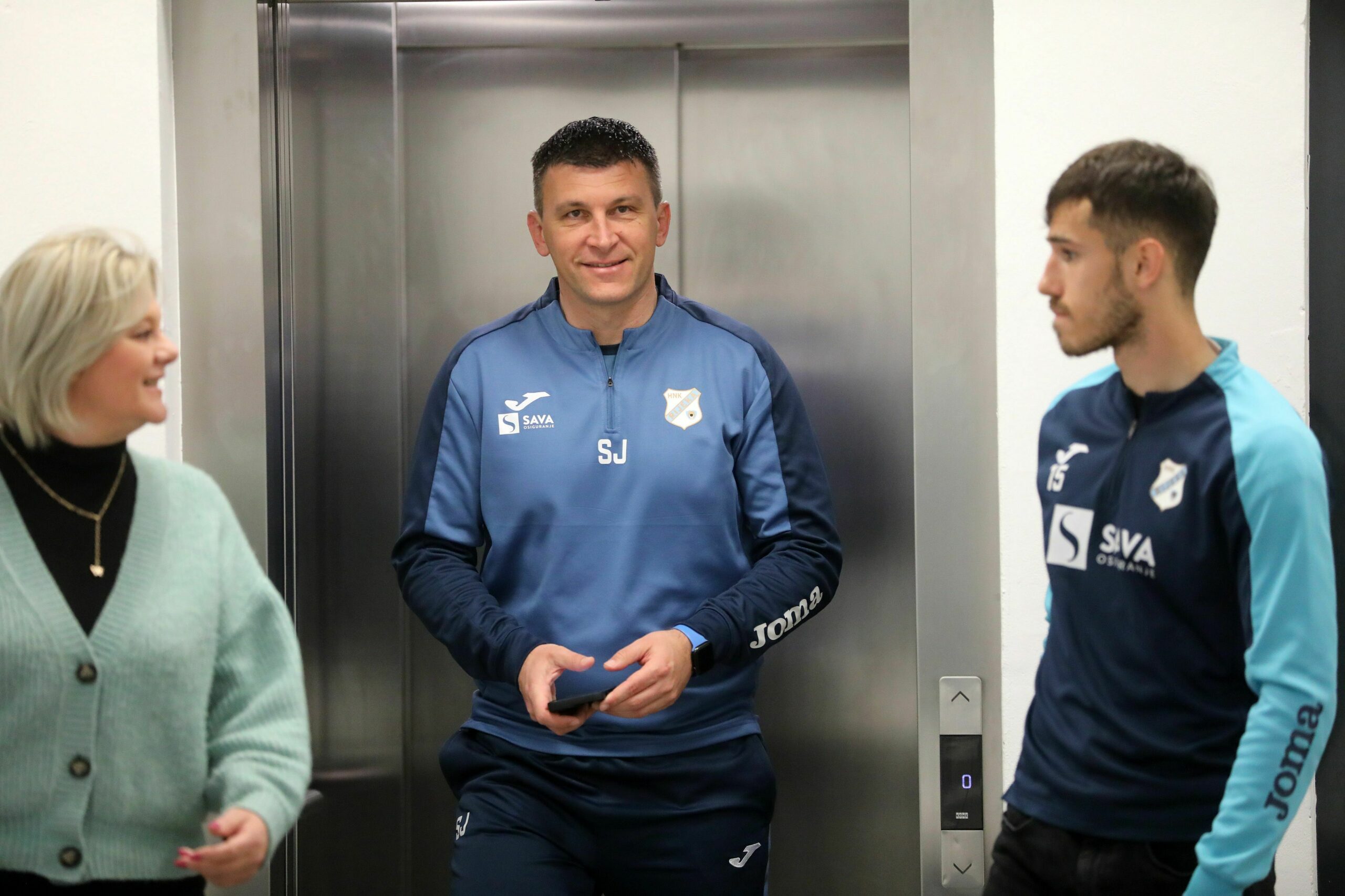 Sandra Nešić, Sergej Jakirović i Bruno Goda/Foto PIXSELL