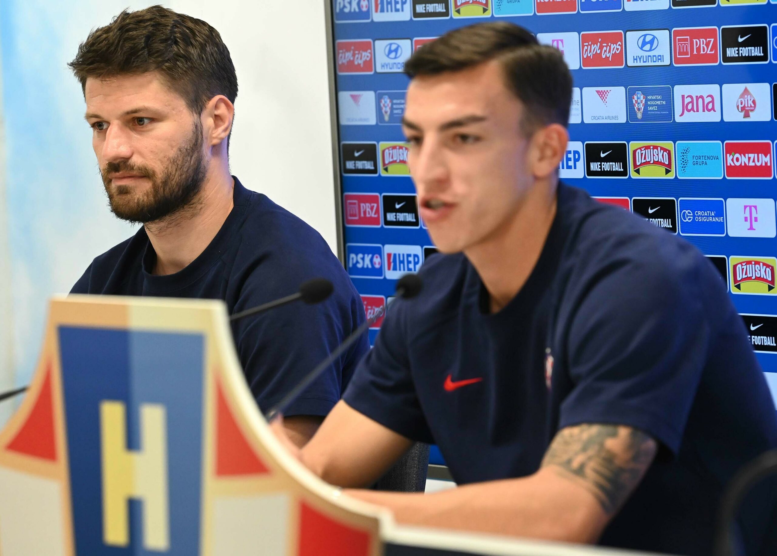 Bruno Petković i Petar Musa/Foto M. GRACIN