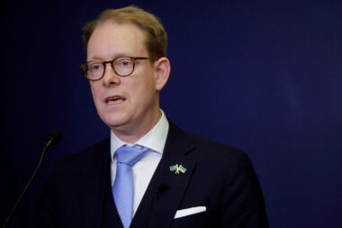 Švedski ministar vanjskih poslova Tobias Billstrom / Reuters